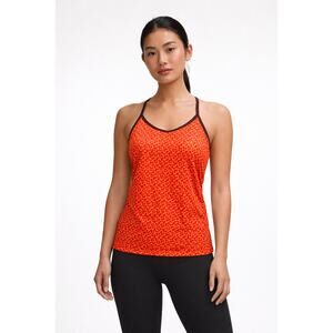 HRF Vintage Lululemon Power Y Tank in Orange and Brown size 4